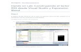 Hands on Lab: Construyendo un lector RSS desde Visual Studio y Expression Blend