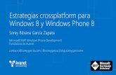 Estrategias para desarrollo crossplatform en Windows Phone 8 y Windows 8