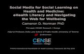 Social Media, Medicine and Health Literacy: Chronic Disease Prevention