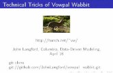 Technical Tricks of Vowpal Wabbit