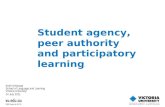 Student Agency, Peer Authority and Participatory Learning