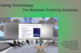 Using Technology for Remote Training Sessions