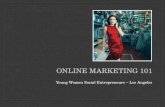 Online marketing 101