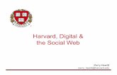 Harvard, Digital & the Social Web
