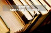 Eras In American Literature