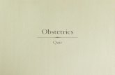 Obstetrics Quiz