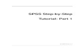 Spss step by-step tutorail