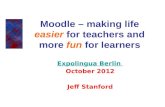 Expolingua fun with moodle oct 2012