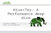 Hive+Tez: A performance deep dive