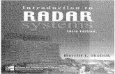 Introduction to radar systems  merrill skolnik ii ird ed