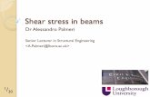 Structural Mechanics: Shear stress in Beams (1st-Year)