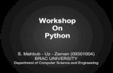 Workshop on python