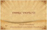 Fabric defects in woven and knitted fabric - hitesh choudhary