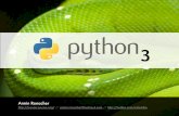 Python3 @ Linuxtage 2010