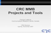 CRC MMB Projects and Tools