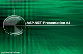 ASP.NET Tutorial - Presentation 1
