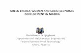 Green Energy, Women and Socio-economic Development in Nigeria