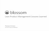 Lean Product Management Lessons Learned