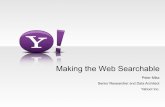 Питер Мика "Making the web searchable"