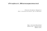 project on construction of house report.