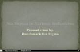 Lean Six Sigma in various Industries