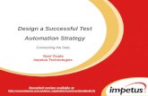 How to Design a Successful Test Automation Strategy