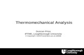 Thermomechanical Analysis