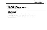 Microsoft SQL Server Clustering White Paper