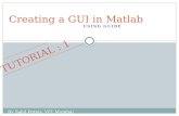 GUI in Matlab - 1