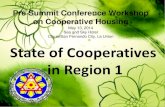 State of Cooperative Movement in Region 1