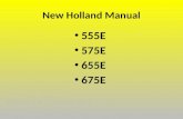 New holland ford 555e 575e 655e 675e Repair Manual