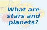 Planets and the solar system