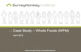 Primary Grocery Shopper Trends & Preferences, A SurveyMonkey Audience Case Study (April 2012)