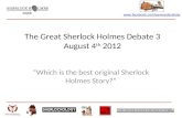 Great Debate 3 - Slides