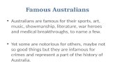 Famous australians