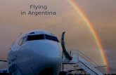 Flying in Argentina