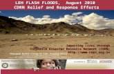 CDRN Response for Flash Floods Relief Work in Leh, Jammu & Kashmir, India.