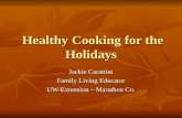 PowerPoint slideshow Cooking Healthy for the Holidays Slideshow