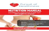 Pursuitof healthiness nutritionalmanual-opt