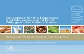 Global Medical Cures™ | Guidelines for Diagnosis and Management of Food Allergy in USA