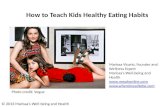 How to Teach Kids Healthy Eating Habits
