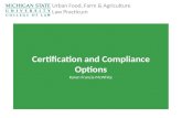 10   bfug conference - Certification and Compliance Options