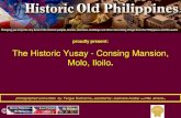 The old, historic Consing Mansion of Molo, Iloilo