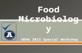 Food microbiology workshop UEHA 2013