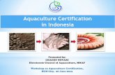 Aquaculture Certification in Indonesia