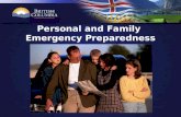 Personal family preparedness