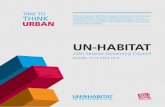 Time to Think Urban. UN-Habitats Vision on Urbanisation