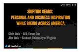 Shifting Gears - Personal and Business Inspiration While Biking Across America