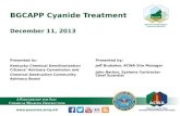 BGCAPP Cyanide Treatment December 11, 2013