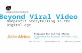 Beyond Viral Video – Nonprofit Storytelling in the Digital Age